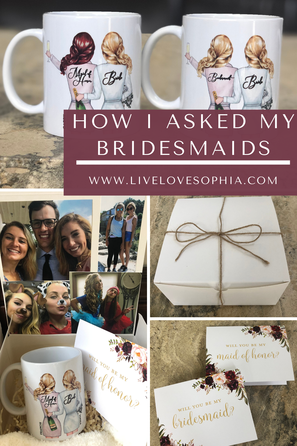 bridesmaid proposal box