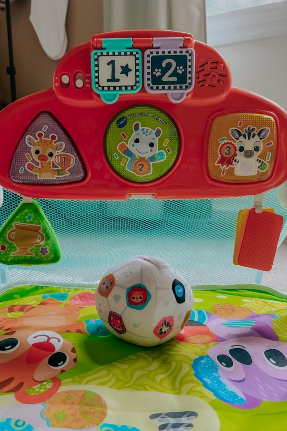 Prepping For Baby With The VTech® Kick & Score Playgym™